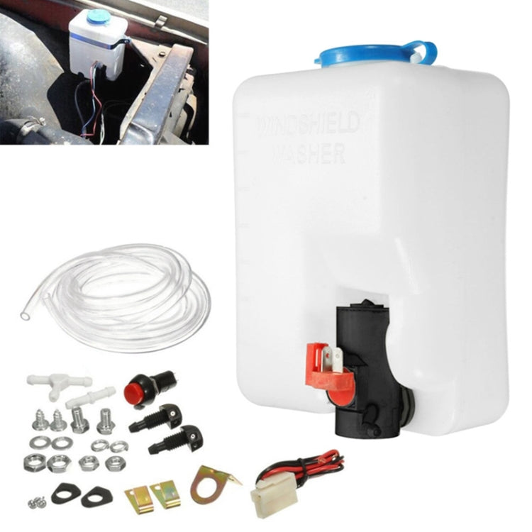 DC12V 1.5L Car Universal Windshield Washing Bottle - Car washing supplies by PMC TechLife | Online Shopping South Africa | PMC TechLife | Buy Now Pay Later Mobicred
