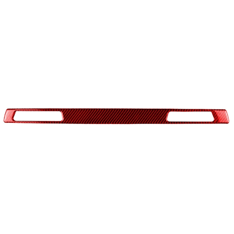 For BMW 3 Series E90 CarBon Fiber Car Water Cup Strip Decorative Sticker,Left Drive(Red) - Car Interior Mouldings by PMC Jewellery | Online Shopping South Africa | PMC Jewellery | Buy Now Pay Later Mobicred