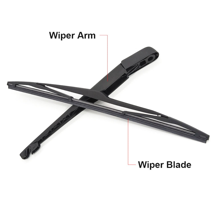 JH-BMW09 For BMW X3 E83 2004-2010 Car Rear Windshield Wiper Arm Blade Assembly 61 62 3 400 708 - Windscreen Wipers by PMC Jewellery | Online Shopping South Africa | PMC Jewellery