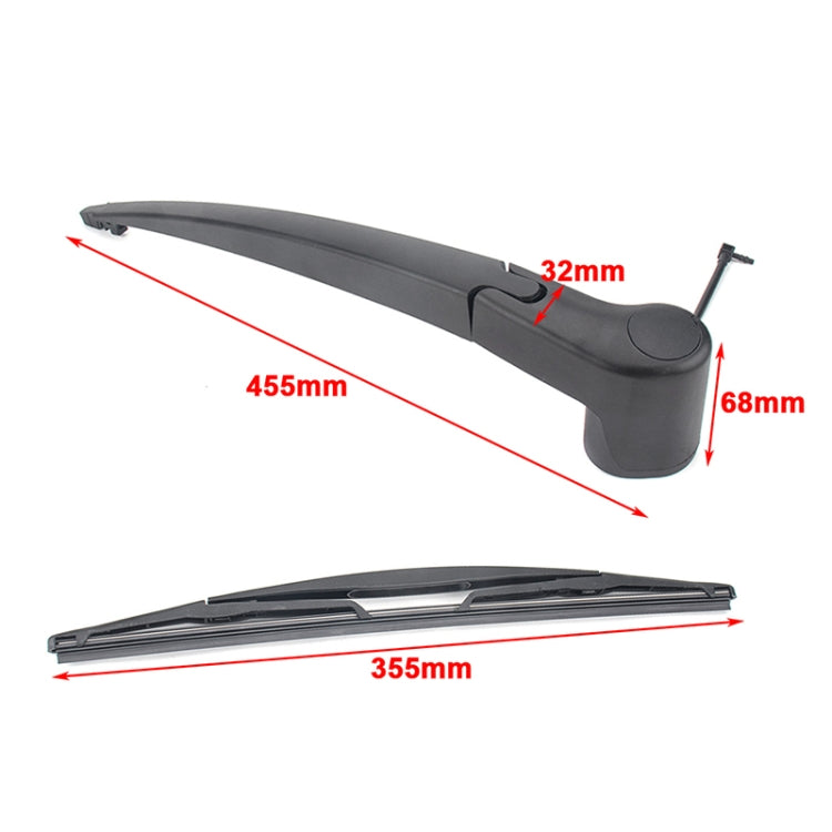 JH-BK15 For Buick Rainier 2007-2017 Car Rear Windshield Wiper Arm Blade Assembly 15232653 - Windscreen Wipers by PMC Jewellery | Online Shopping South Africa | PMC Jewellery | Buy Now Pay Later Mobicred