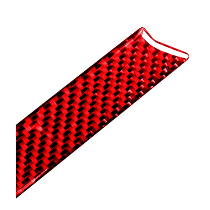 For Honda CRV 2007-2011 Carbon Fiber Car Co-pilot Center Control Trim Decorative Sticker,Right Drive (Red) - Car Interior Mouldings by PMC Jewellery | Online Shopping South Africa | PMC Jewellery | Buy Now Pay Later Mobicred