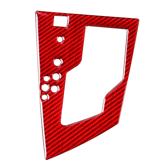 Car Carbon Fiber Gear Panel Decorative Sticker for Toyota Corolla / Levin 2014-2018, Left Drive (Red) - Car Interior Mouldings by PMC Jewellery | Online Shopping South Africa | PMC Jewellery | Buy Now Pay Later Mobicred