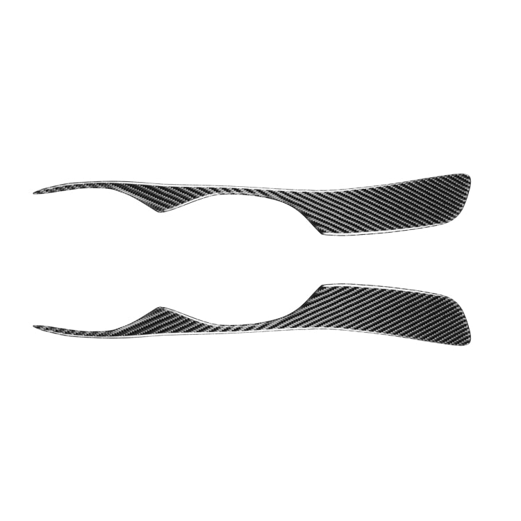 2 PCS / Set Carbon Fiber Car Lamp Eyebrow Decorative Sticker for Lexus IS300/IS200/RS200/ALTezza 1998-2005, Drop Glue Version - Lamp Decoration by PMC TechLife | Online Shopping South Africa | PMC TechLife | Buy Now Pay Later Mobicred