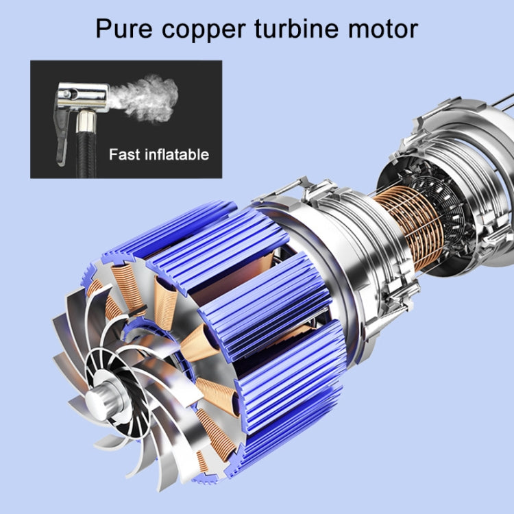 12V Portable Car Tire Air Pump Style:Digital Display Version - Inflatable Pump by PMC TechLife | Online Shopping South Africa | PMC TechLife