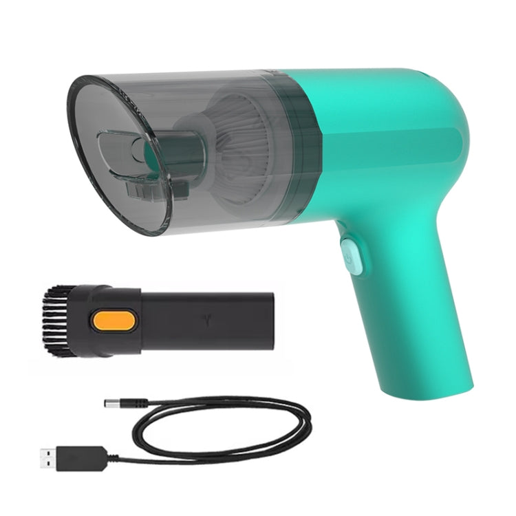 Car Portable Handheld Powerful Vacuum Cleaner Style: Wireless (Green) - Vacuum Cleaner by PMC Jewellery | Online Shopping South Africa | PMC Jewellery | Buy Now Pay Later Mobicred