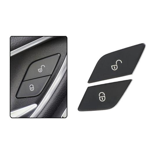 For Mercedes-Benz E-Class 2016-2021 Left Driving Car Left Side Door Lock Switch Buttons 2059055251 (Black) - Car Switches by PMC Jewellery | Online Shopping South Africa | PMC Jewellery