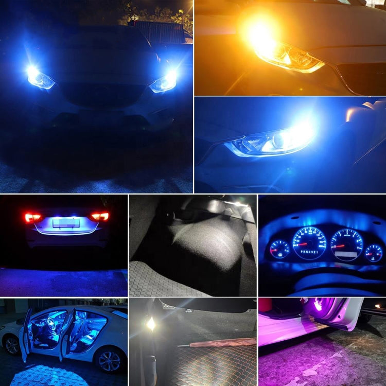 4pcs T10 DC12V /  0.84W / 0.07A / 150LM Car Clearance Light 5LEDs SMD-3030 Lamp Beads with lens (Ice Blue Light) - Clearance Lights by PMC Jewellery | Online Shopping South Africa | PMC Jewellery | Buy Now Pay Later Mobicred