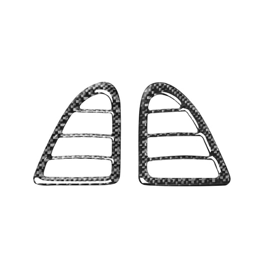 2 PCS Car Carbon Fiber Left and Right Air Outlet Decorative Sticker for Mazda RX8 2004-2008, Left and Right Drive Universal - Car Interior Mouldings by PMC Jewellery | Online Shopping South Africa | PMC Jewellery | Buy Now Pay Later Mobicred