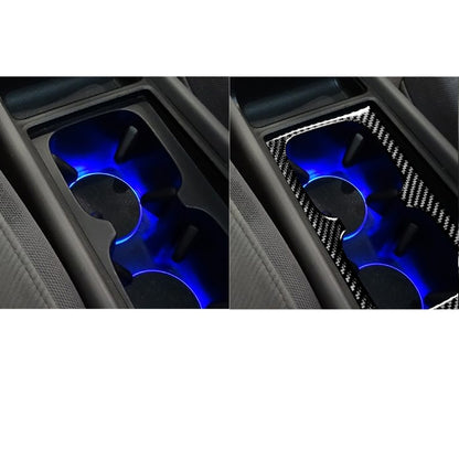 Car Carbon Fiber Water Cup Holder Decorative Sticker for Honda Civic 8th Generation 2006-2011, Left and Right Drive Universal - Car Interior Mouldings by PMC Jewellery | Online Shopping South Africa | PMC Jewellery | Buy Now Pay Later Mobicred