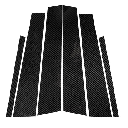 Car Carbon Fiber B Pillar Decorative Sticker for BMW 3 Series G20/G28/325Li/330d/335 2019-2020, Left and Right Drive Universal - Car Interior Mouldings by PMC Jewellery | Online Shopping South Africa | PMC Jewellery | Buy Now Pay Later Mobicred