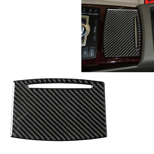 Car Carbon Fiber Water Cup Cover Decorative Sticker for Audi A6 2005-2011, Left and Right Drive Universal - Car Interior Mouldings by PMC Jewellery | Online Shopping South Africa | PMC Jewellery | Buy Now Pay Later Mobicred