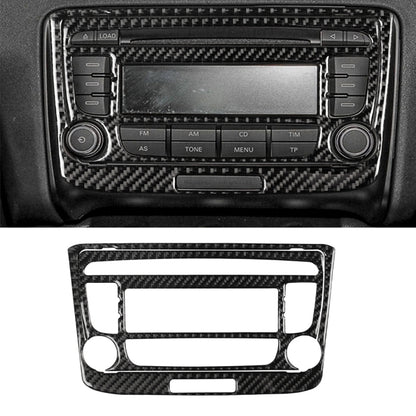 Car Carbon Fiber Air Conditioning CD Panel Decorative Sticker for Audi TT 8n 8J MK123 TTRS 2008-2014, Left and Right Drive Universal, B Style - Car Interior Mouldings by PMC Jewellery | Online Shopping South Africa | PMC Jewellery | Buy Now Pay Later Mobicred