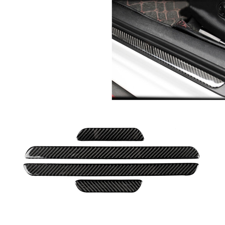 Car Carbon Fiber Threshold Decorative Sticker for Audi A3 2014-2019, Left and Right Drive Universal - Car Interior Mouldings by PMC Jewellery | Online Shopping South Africa | PMC Jewellery | Buy Now Pay Later Mobicred