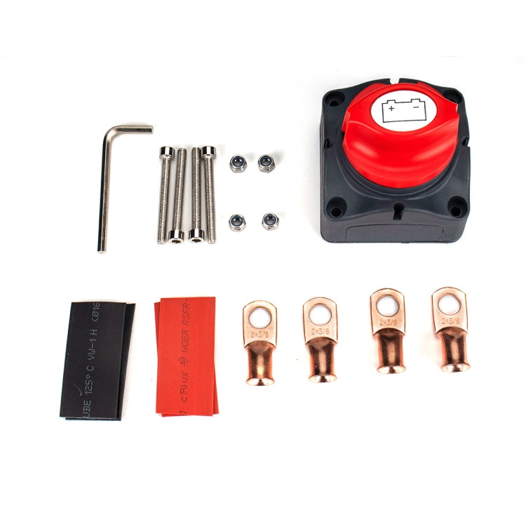 Car Auto RV Marine Boat Battery Isolator Disconnect Rotary Switch Cut with Terminals - Car Switches by PMC Jewellery | Online Shopping South Africa | PMC Jewellery | Buy Now Pay Later Mobicred