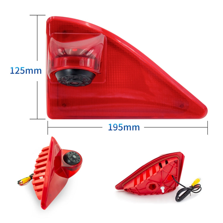 PZ462 Car Waterproof Brake Light View Camera for Renault / Nissan / Opel - Rear View Cameras by PMC Jewellery | Online Shopping South Africa | PMC Jewellery | Buy Now Pay Later Mobicred