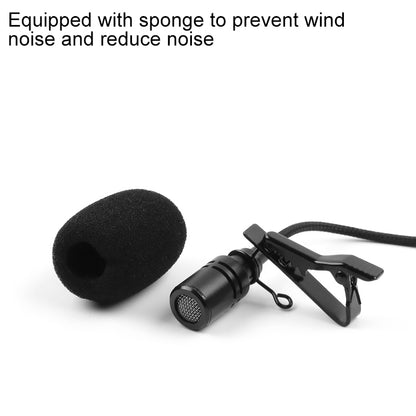 Condenser Microphone with Tie Clip for SJCAM SJ7 / SJ6 / SJ360 -  by PMC Jewellery | Online Shopping South Africa | PMC Jewellery | Buy Now Pay Later Mobicred