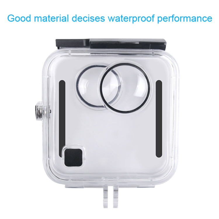 40m Waterproof Housing Protective Case  for GoPro Fusion, with Buckle Basic Mount & Screw & Wrench - Waterproof Cases by PMC Jewellery | Online Shopping South Africa | PMC Jewellery | Buy Now Pay Later Mobicred