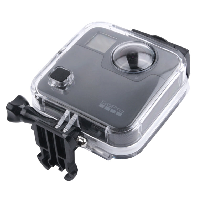 40m Waterproof Housing Protective Case  for GoPro Fusion, with Buckle Basic Mount & Screw & Wrench - Waterproof Cases by PMC Jewellery | Online Shopping South Africa | PMC Jewellery | Buy Now Pay Later Mobicred