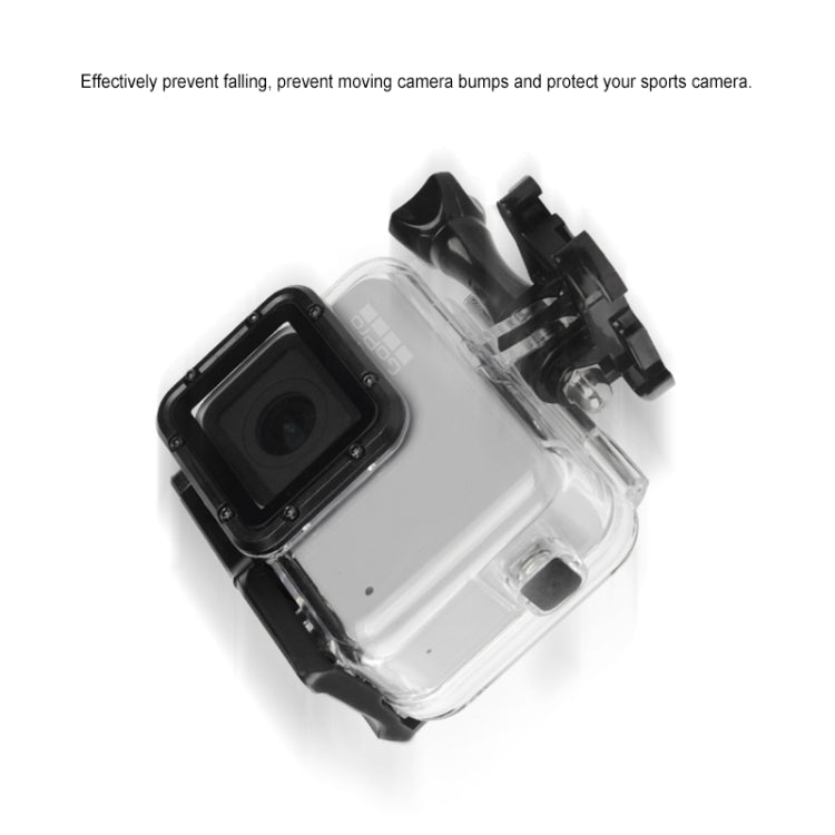 GP452 Waterproof Case + Touch Back Cover for GoPro HERO7 White / Silver - Waterproof Cases by PMC Jewellery | Online Shopping South Africa | PMC Jewellery | Buy Now Pay Later Mobicred