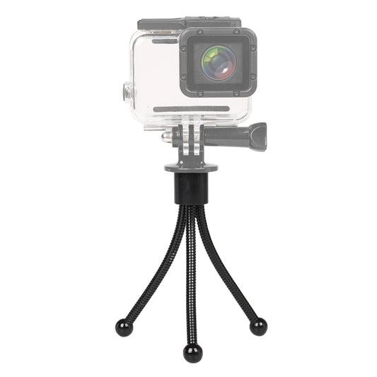 Mini Metal Desktop Tripod Mount with UNC1/4 screw interface, Max Load: 0.6kg - Portable Mini Tripod by PMC Jewellery | Online Shopping South Africa | PMC Jewellery | Buy Now Pay Later Mobicred