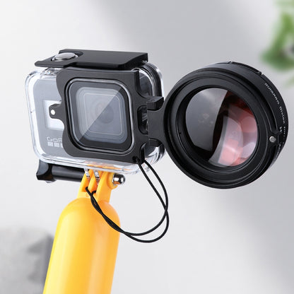 RUIGPRO for GoPro HERO8 Professional 58mm 16X Macro Lens Dive Housing Filter + Dive Housing Waterproof Case with Filter Adapter Ring & Lens Cap - Lens Filter by RUIGPRO | Online Shopping South Africa | PMC Jewellery | Buy Now Pay Later Mobicred