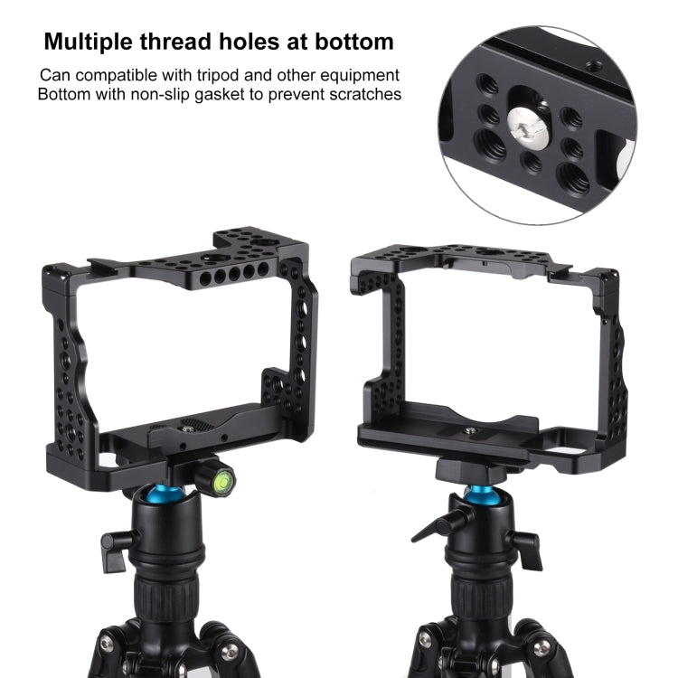 Video Camera Cage Stabilizer for Sony A7 III (A7M3) / A7R3 (A7R III) - Camera Cage by PMC TechLife | Online Shopping South Africa | PMC TechLife | Buy Now Pay Later Mobicred