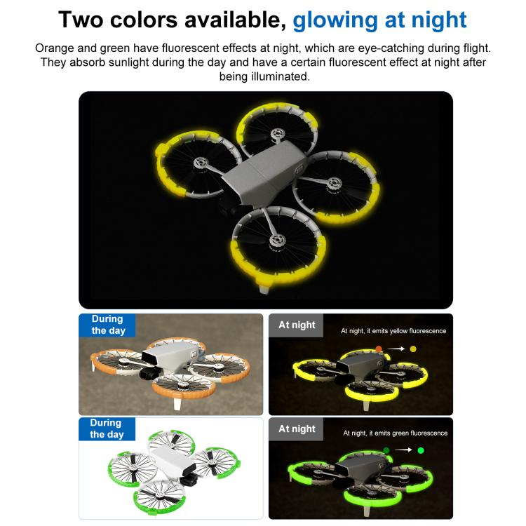 For DJI Flip STARTRC Propeller Guard Bumper (Green) - free shipping - PMC TechLife - Order now!