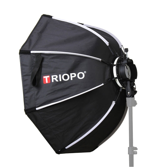 TRIOPO KX90 90cm Dome Speedlite Flash Octagon Parabolic Softbox Diffuser (Black) -  by TRIOPO | Online Shopping South Africa | PMC Jewellery | Buy Now Pay Later Mobicred