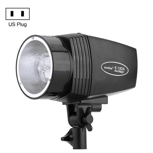 Godox K-180A Mini Master 180Ws Studio Flash Light Photo Flash Speedlight (US Plug) - Shoe Mount Flashes by Godox | Online Shopping South Africa | PMC Jewellery | Buy Now Pay Later Mobicred