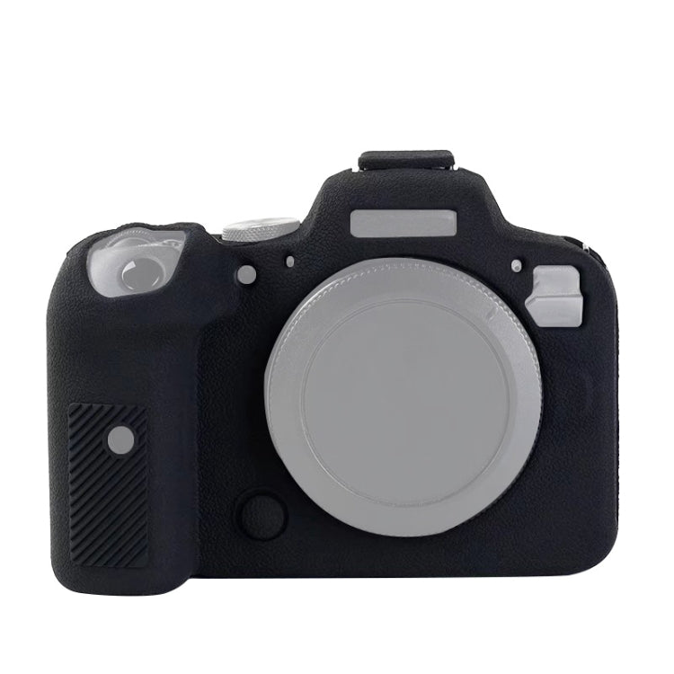 For Canon EOS R6 Litchi Texure Soft Silicone Case(Black) - free shipping - PMC TechLife - Order now!