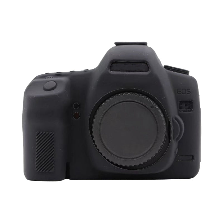 For Canon EOS 5D Mark II Soft Silicone Protective Case(Black) - Protective Case by PMC TechLife | Online Shopping South Africa | PMC TechLife