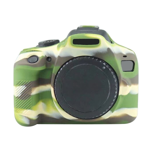 Soft Silicone Protective Case for Canon EOS 2000D (Camouflage) - Protective Case by PMC Jewellery | Online Shopping South Africa | PMC Jewellery | Buy Now Pay Later Mobicred