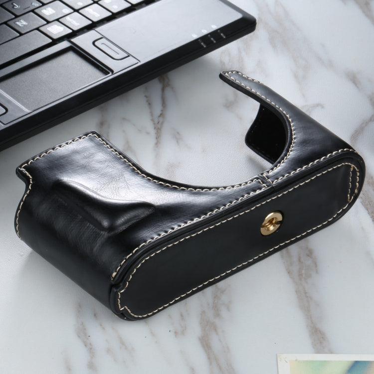 1/4 inch Thread PU Leather Camera Half Case Base for Leica Q2(Black) - Half Case by PMC TechLife | Online Shopping South Africa | PMC TechLife | Buy Now Pay Later Mobicred
