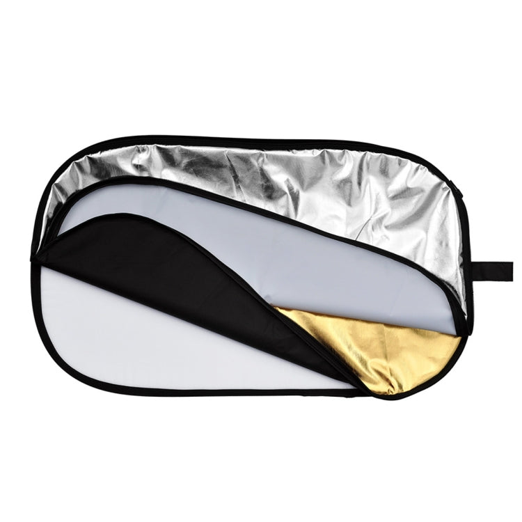 Godox FT05-1 100 x 150cm 5-in-1 Silver / Soft / Gold / White / Black Oval Folding Reflector Board - free shipping - PMC TechLife - Order now!