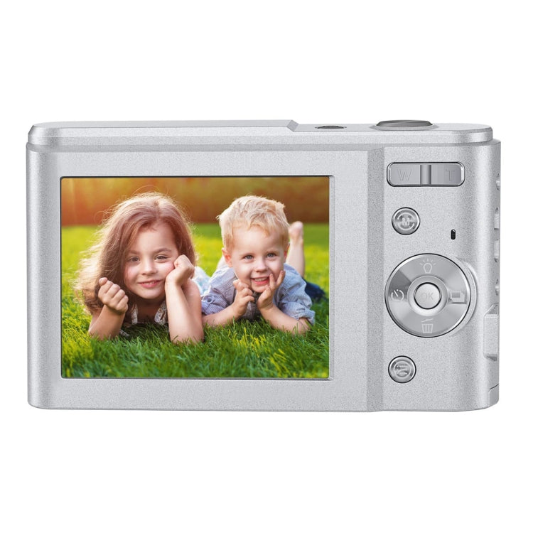 DC311 2.4 inch 36MP 16X Zoom 2.7K Full HD Digital Camera Children Card Camera, US Plug(Silver) - Children Cameras by PMC Jewellery | Online Shopping South Africa | PMC Jewellery | Buy Now Pay Later Mobicred