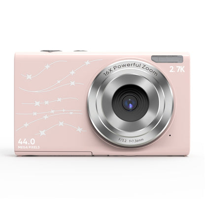 DC402 2.4 inch 44MP 16X Zoom 1080P Full HD Digital Camera Children Card Camera, US Plug (Pink) - Children Cameras by PMC Jewellery | Online Shopping South Africa | PMC Jewellery | Buy Now Pay Later Mobicred