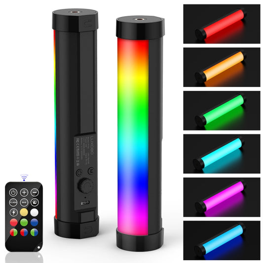 LUXCeO P100 RGB Photo Video Light Stick Handheld Fill Light with Remote Control -  by LUXCeO | Online Shopping South Africa | PMC Jewellery | Buy Now Pay Later Mobicred