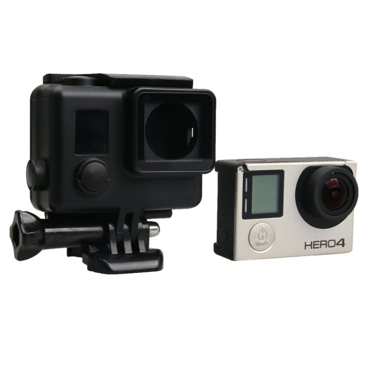 For GoPro HERO4 ABS Skeleton Housing Protective Case Cover with Buckle Basic Mount & Lead Screw - Skeleton Housing by PMC Jewellery | Online Shopping South Africa | PMC Jewellery | Buy Now Pay Later Mobicred