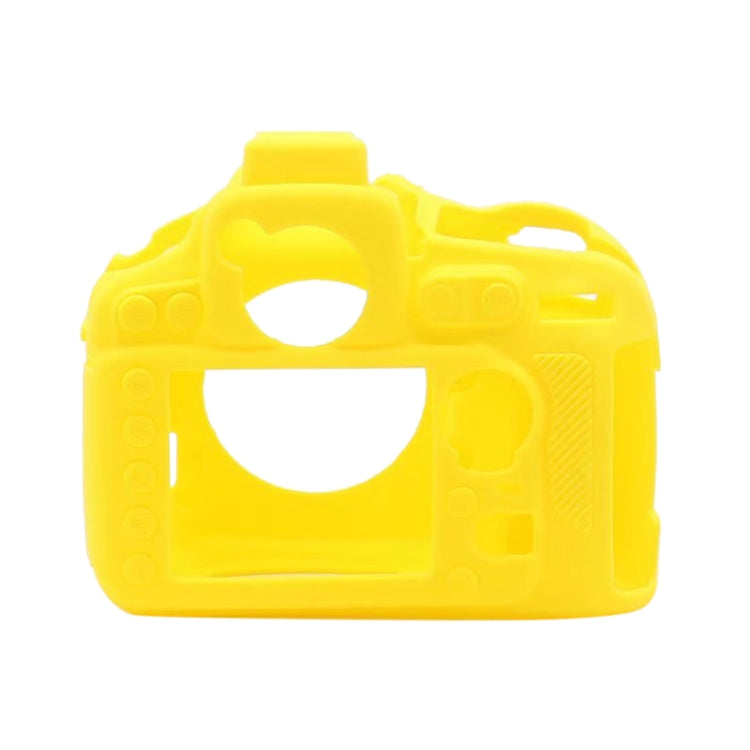 Soft Silicone Protective Case for Nikon D810 (Yellow) - free shipping - PMC TechLife - Order now!