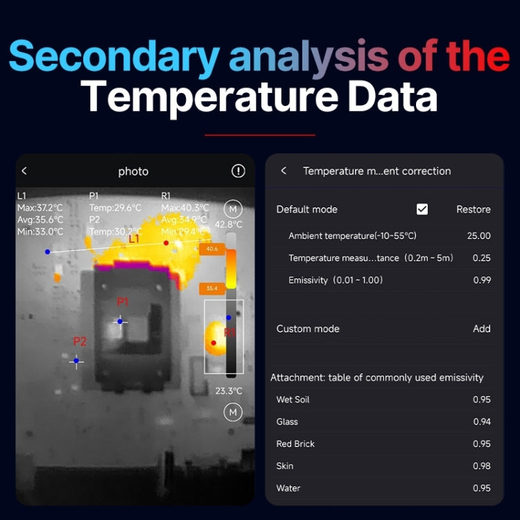 InfiRay P2 Pro 8-Pin iOS Phones Night Vision Infrared Thermal Imager (Grey) - Thermal Cameras by InfiRay | Online Shopping South Africa | PMC Jewellery | Buy Now Pay Later Mobicred