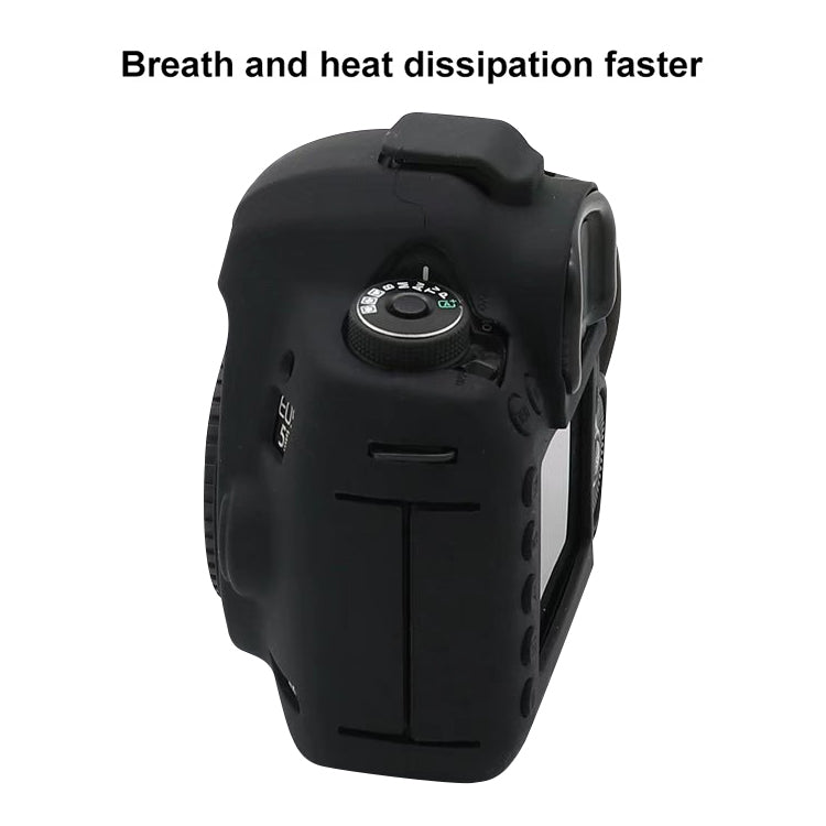 For Canon EOS 5DS Soft Silicone Protective Case (Camouflage) - Protective Case by PMC TechLife | Online Shopping South Africa | PMC TechLife | Buy Now Pay Later Mobicred