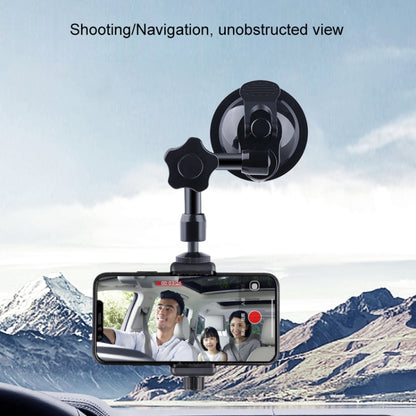 27cm Single Suction Cup Articulating Friction Magic Arm Phone Clamp Mount (Black) - Holder by PMC Jewellery | Online Shopping South Africa | PMC Jewellery | Buy Now Pay Later Mobicred