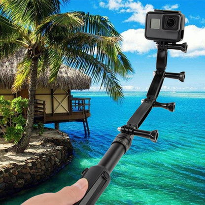 Joint Aluminum Extension Arm Grip Extenter for GoPro Hero12 Black / Hero11 /10 /9 /8 /7 /6 /5, Insta360 Ace / Ace Pro, DJI Osmo Action 4 and Other Action Cameras, Length: 10.8cm - Others by PMC Jewellery | Online Shopping South Africa | PMC Jewellery | Buy Now Pay Later Mobicred