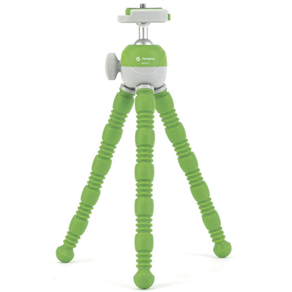 Fotopro UFO 3 Flexible Tripod Mount for SLR Cameras, GoPro, Phones (Green) - Portable Mini Tripod by Fotopro | Online Shopping South Africa | PMC Jewellery | Buy Now Pay Later Mobicred