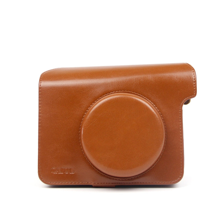 Vintage PU Leather Case Bag for Polaroid W300 Camera, with Adjustable Shoulder Strap (Brown) - free shipping - PMC TechLife - Order now!
