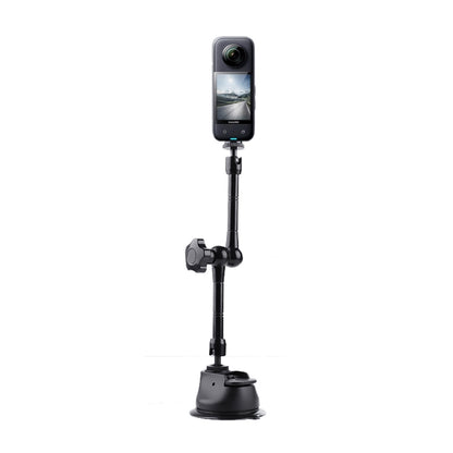 Single Suction Cup Articulating Friction Magic Arm Camera Mount (Black) - Holder by PMC Jewellery | Online Shopping South Africa | PMC Jewellery | Buy Now Pay Later Mobicred