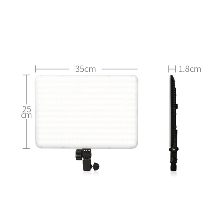 TRIOPO TTV-600 36+36W 5500-3200K 600 LEDs Flat Fill Light with Remote Control & Display - free shipping - PMC Jewellery - Order now!