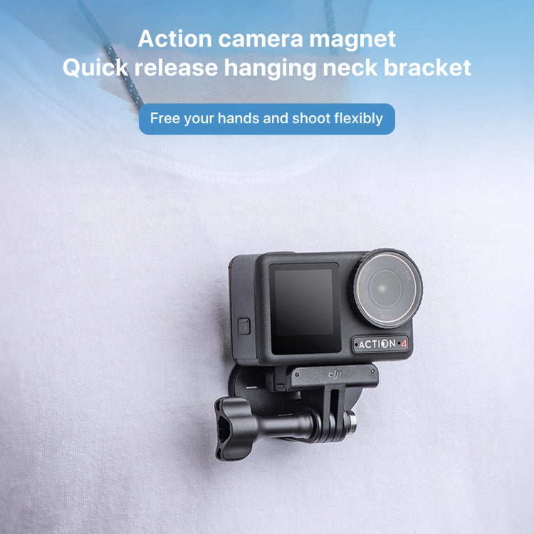STARTRC Quick Release Magnetic Holder Vlog FPV POV Neck Strap - Mount & Holder by STARTRC | Online Shopping South Africa | PMC TechLife | Buy Now Pay Later Mobicred