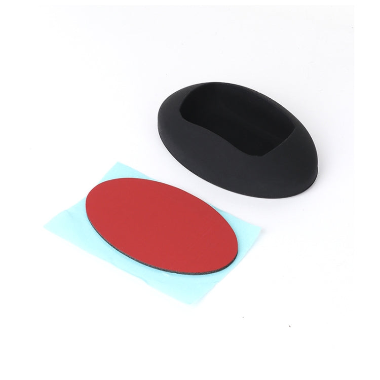 For Insta360 X4 Silicone Base Desktop Stand (Black) - Mount & Holder by PMC TechLife | Online Shopping South Africa | PMC TechLife