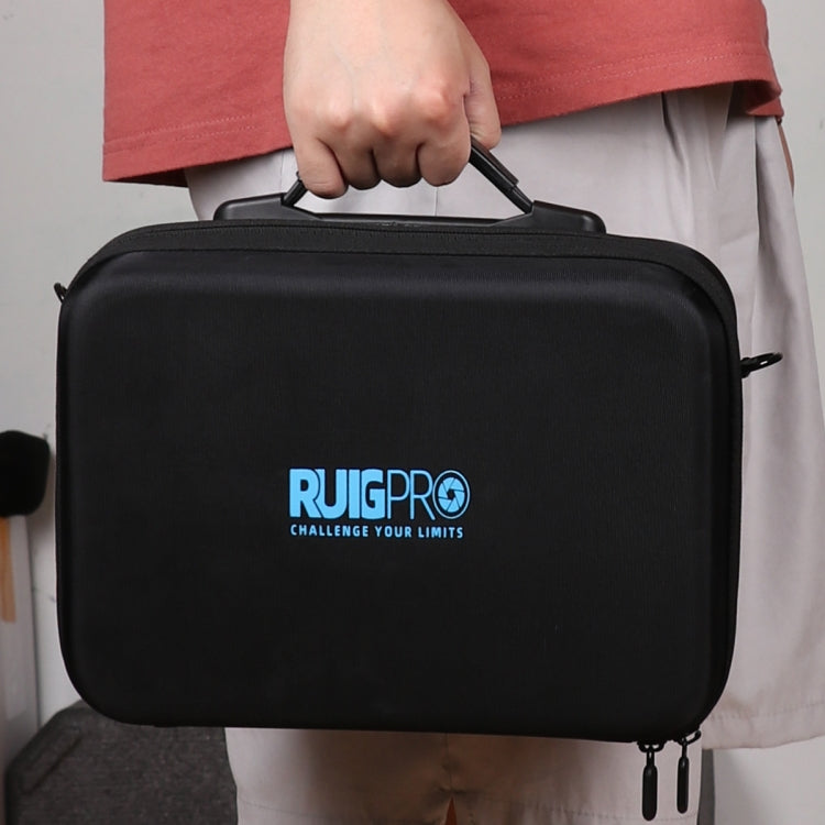 PUIGPRO Portable Carry Box Single Shoulder Storage Bag for DJI Mavic Air 2, Size: 11x23x31cm(Black) - Backpacks & Bags by RUIGPRO | Online Shopping South Africa | PMC Jewellery | Buy Now Pay Later Mobicred